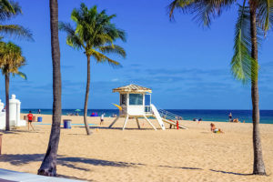 Fort Lauderdale beach near Las Olas Boulevard